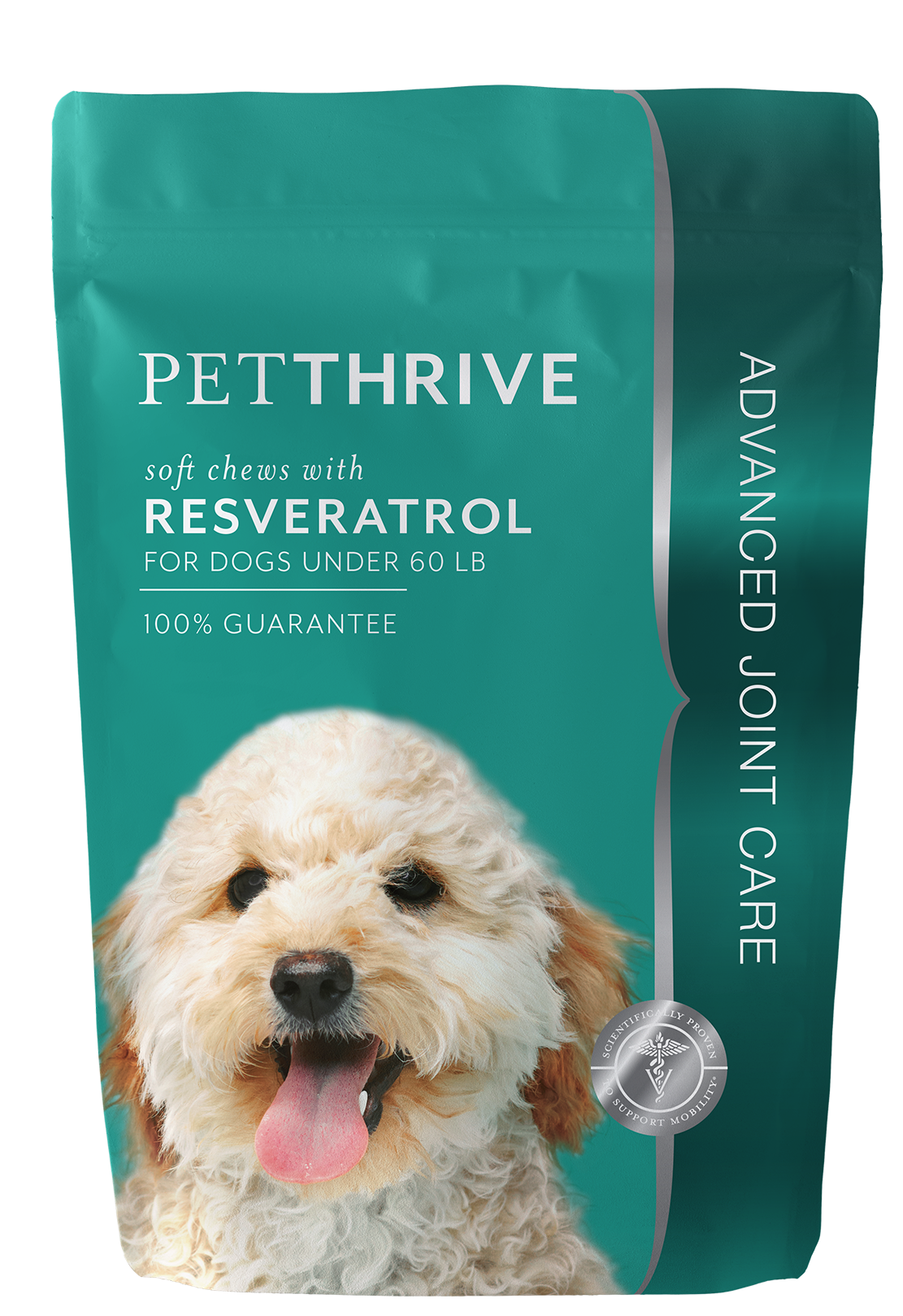 
                  
                    Petthrive Soft Chews With Resveratrol (Small Breed)
                  
                