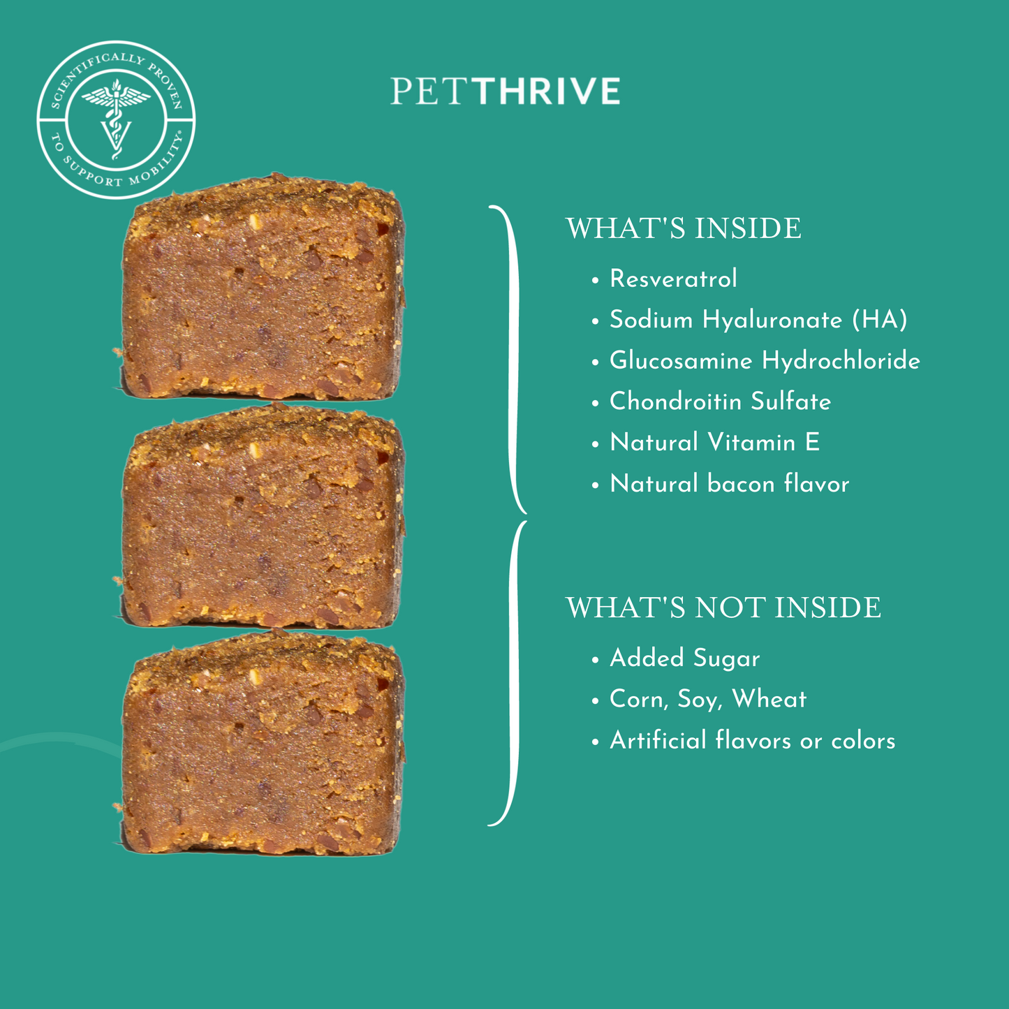 
                  
                    Petthrive Soft Chews With Resveratrol (Large Breed)
                  
                