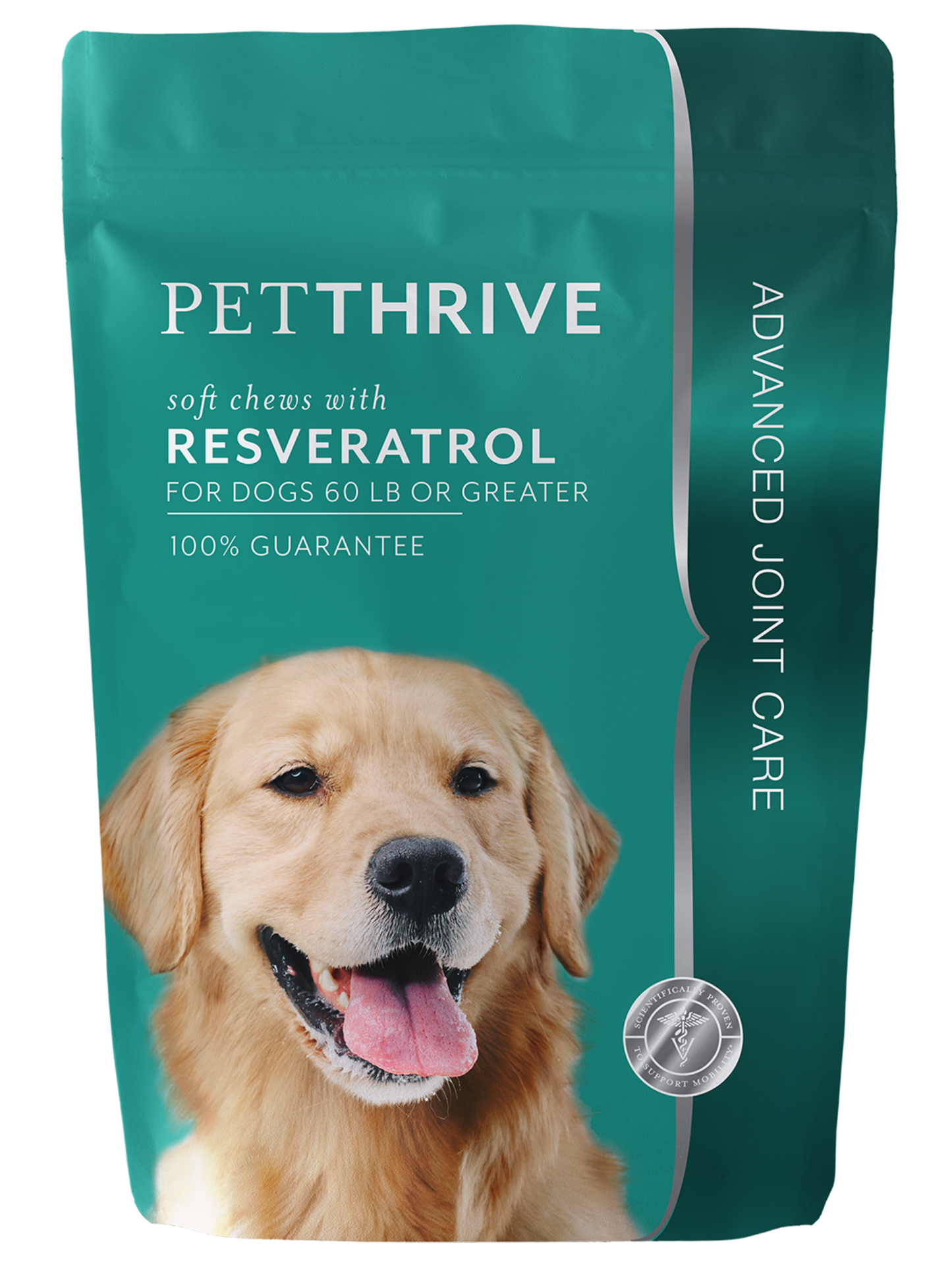 
                  
                    Petthrive Soft Chews With Resveratrol (Large Breed)
                  
                